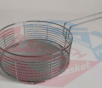 factory Deep frying boiling blanching Steel mesh basket