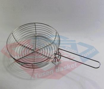 factory Round Metal Wire BBQ Grill Basket