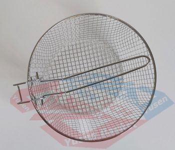 factory foldable handle wire basket