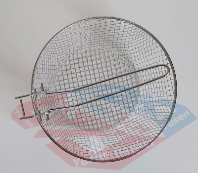 factory foldable handle wire basket